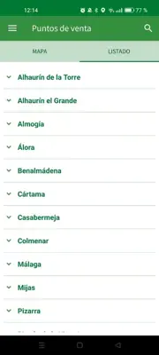 Consorcio Malaga android App screenshot 1